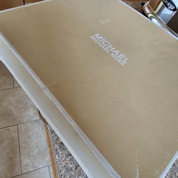 Michael Kors Logo Mid Rainboot Size 9M - Picture 5 of 5